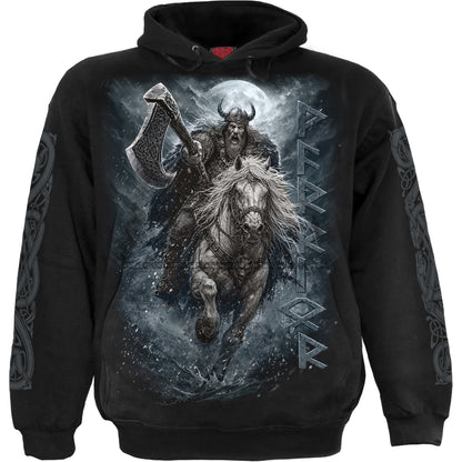 VIKING RAMPAGE - Sweat à capuche noir
