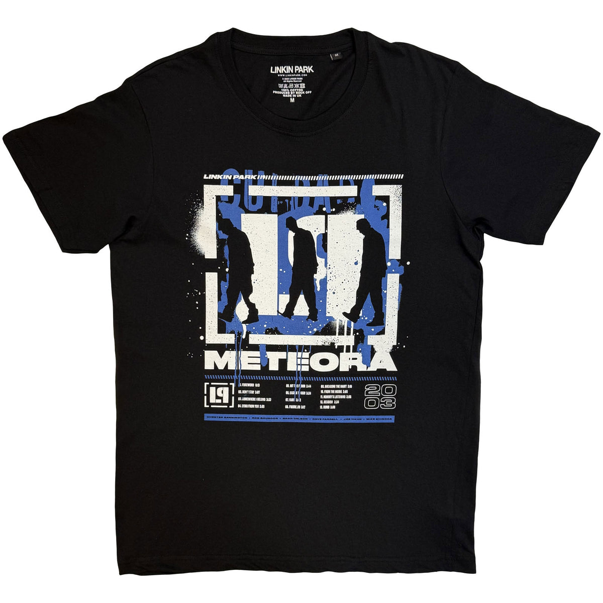 LINKIN PARK - METEORA TOUR - T-Shirt Black
