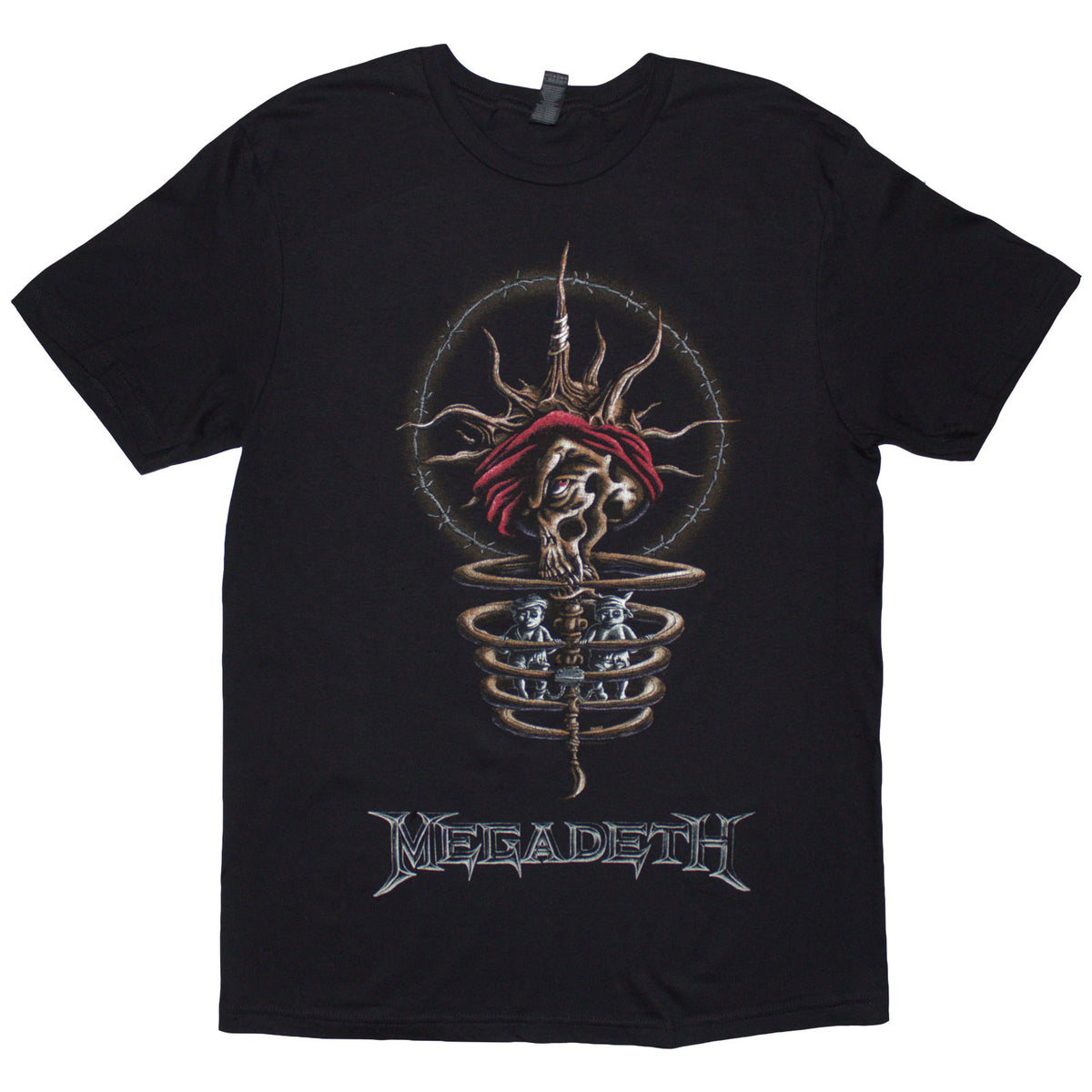 MEGADETH - YOUTHANASIA 1995 NORTH AMERICAN TOUR - T-Shirt Black