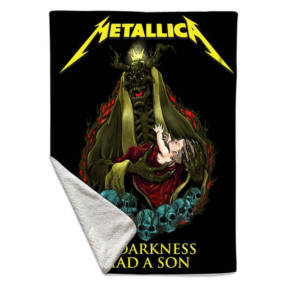 Rocksax Metallica Blanket - If Darkness Had A Son