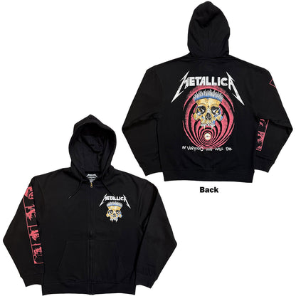 METALLICA - IN VERTIGO - Zipped Hoodie Black