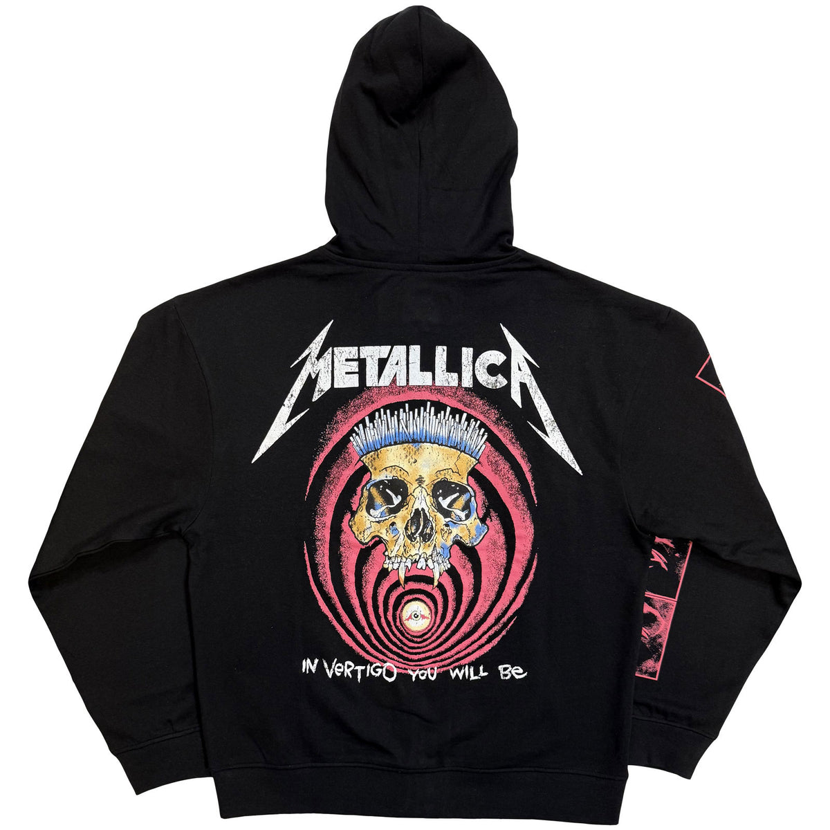 METALLICA - IN VERTIGO - Zipped Hoodie Black