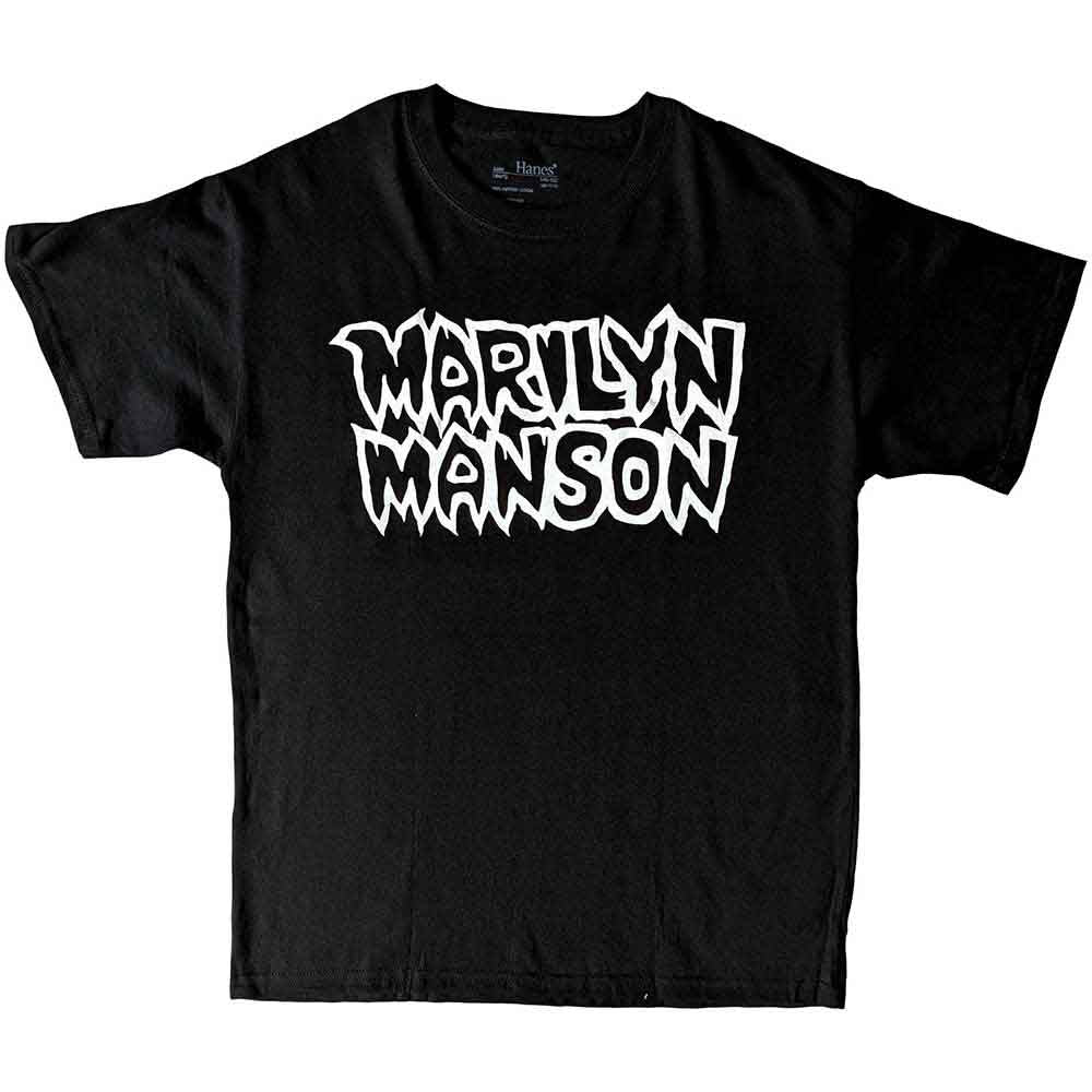 MARILYN MANSON - CLASSIC LOGO - Kids T-Shirt Black