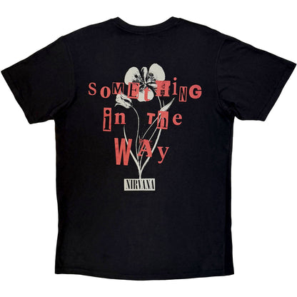 NIRVANA - SOMETHING IN THE WAY - Carbon T-Shirt Black