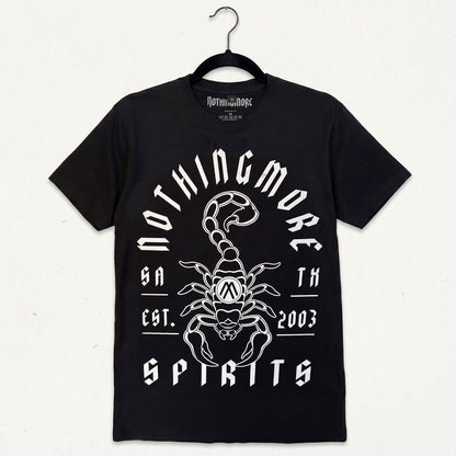 NOTHING MORE - SCORPION - Carbon T-Shirt Black