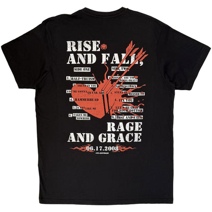 THE OFFSPRING - RISE AND FALL - Carbon T-Shirt Black