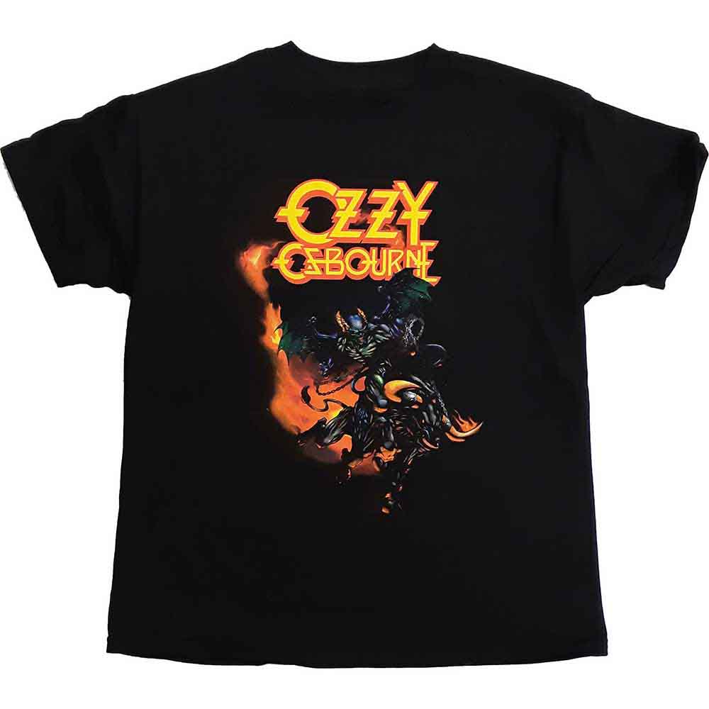 OZZY OSBOURNE - DEMON BULL - Kids T-Shirt Black