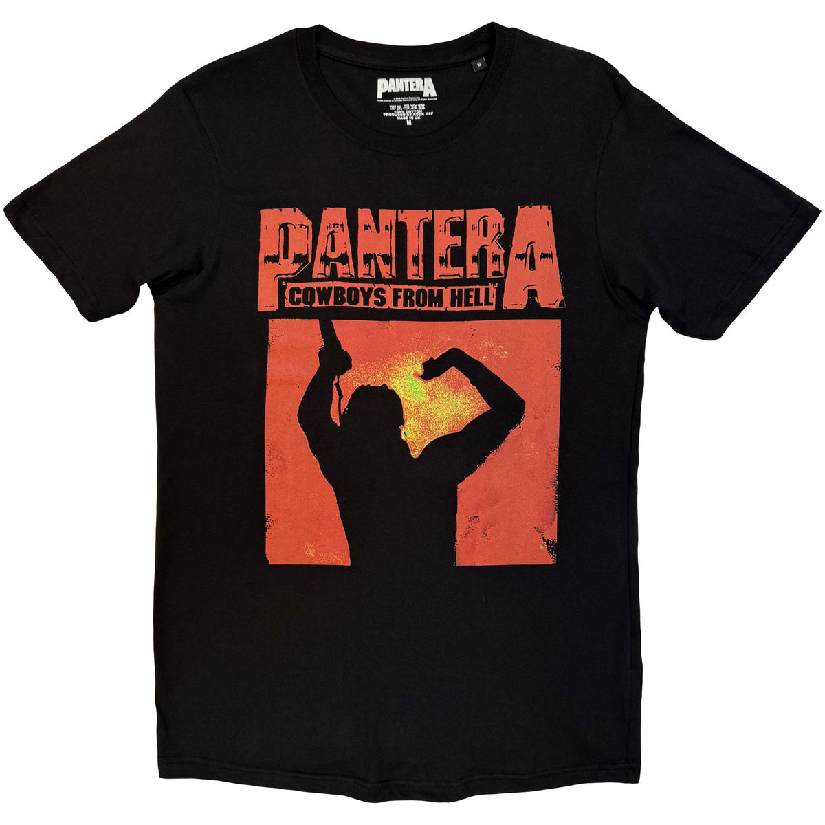 PANTERA - COWBOYS FROM HELL - T-Shirt Black