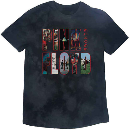 PINK FLOYD - ECHOES ALBUM MONTAGE - T-Shirt Black - 2