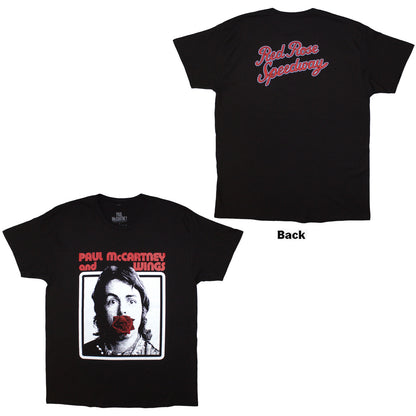 PAUL MCCARTNEY - RED ROSE SPEEDWAY - T-Shirt Black
