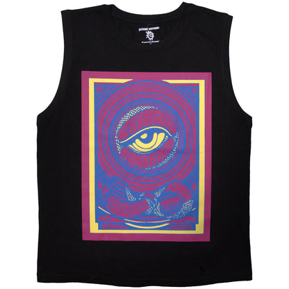 PRIMAL SCREAM - PSYCHEDELIC EYE - Tank T-Shirt Black