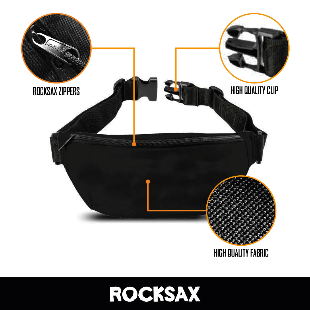 Rocksax Wu-Tang Bum Bag - Logo Repeat