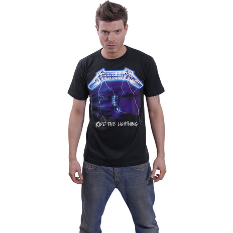 METALLICA - RIDE THE LIGHTENING TRACKS - T-shirt noir