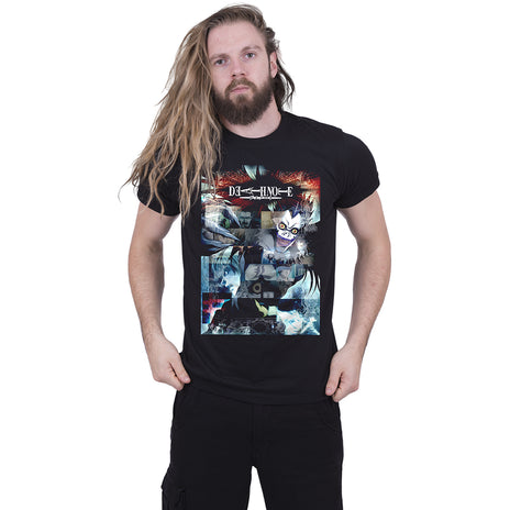 DEATH NOTE - GLITCH - T-shirt imprimé sur le devant Noir
