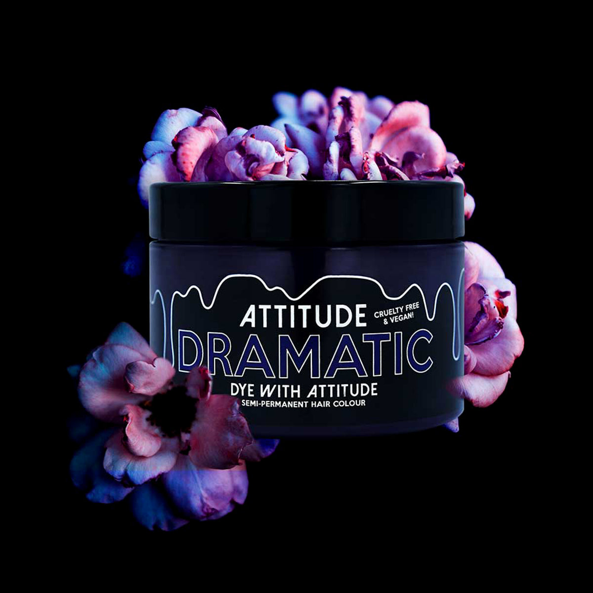 DRAMATIC PURPLE - Teinture capillaire Attitude - 135ml