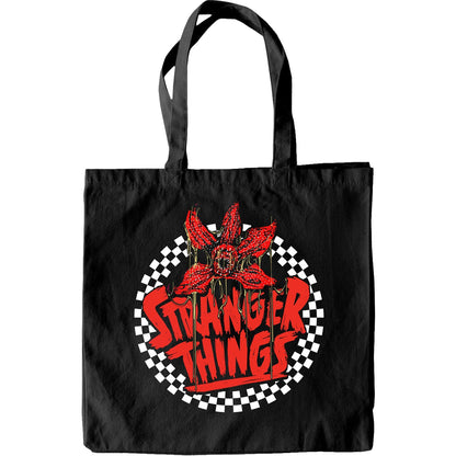STRANGER THINGS - CHECREED CIRCLE - Bag 4 Life - Canvas 80z Long Handle Tote Bag