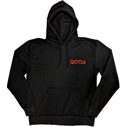 QUEENS OF THE STONE AGE - SNAKE LOGO - Pullover Hoodie Black