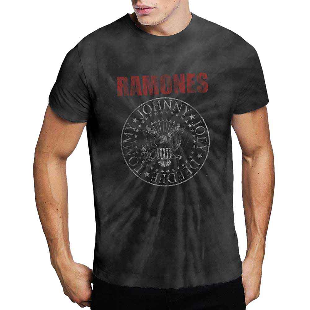 RAMONES - PRESIDENTIAL SEAL 2 - T-Shirt Black