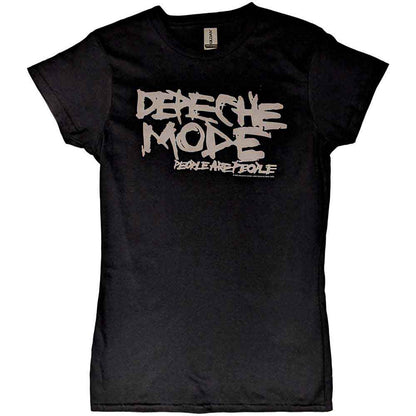 DEPECHE MODE - PEOPLE ARE PEOPLE - Ladies T-Shirt Black