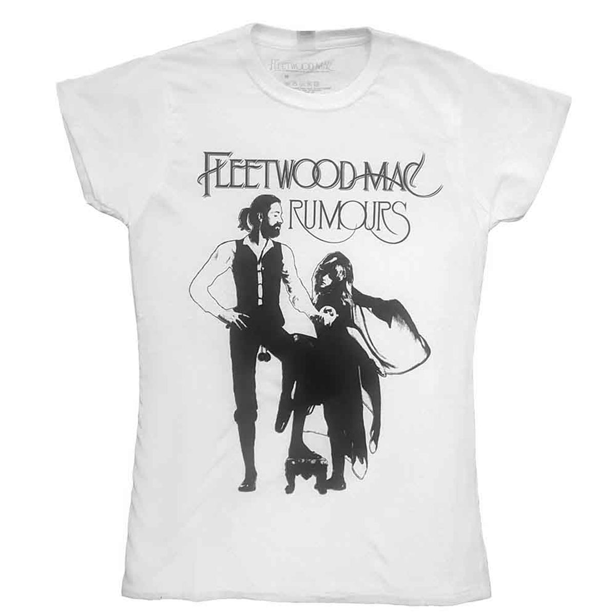 FLEETWOOD MAC - RUMOURS - Ladies T-Shirt White