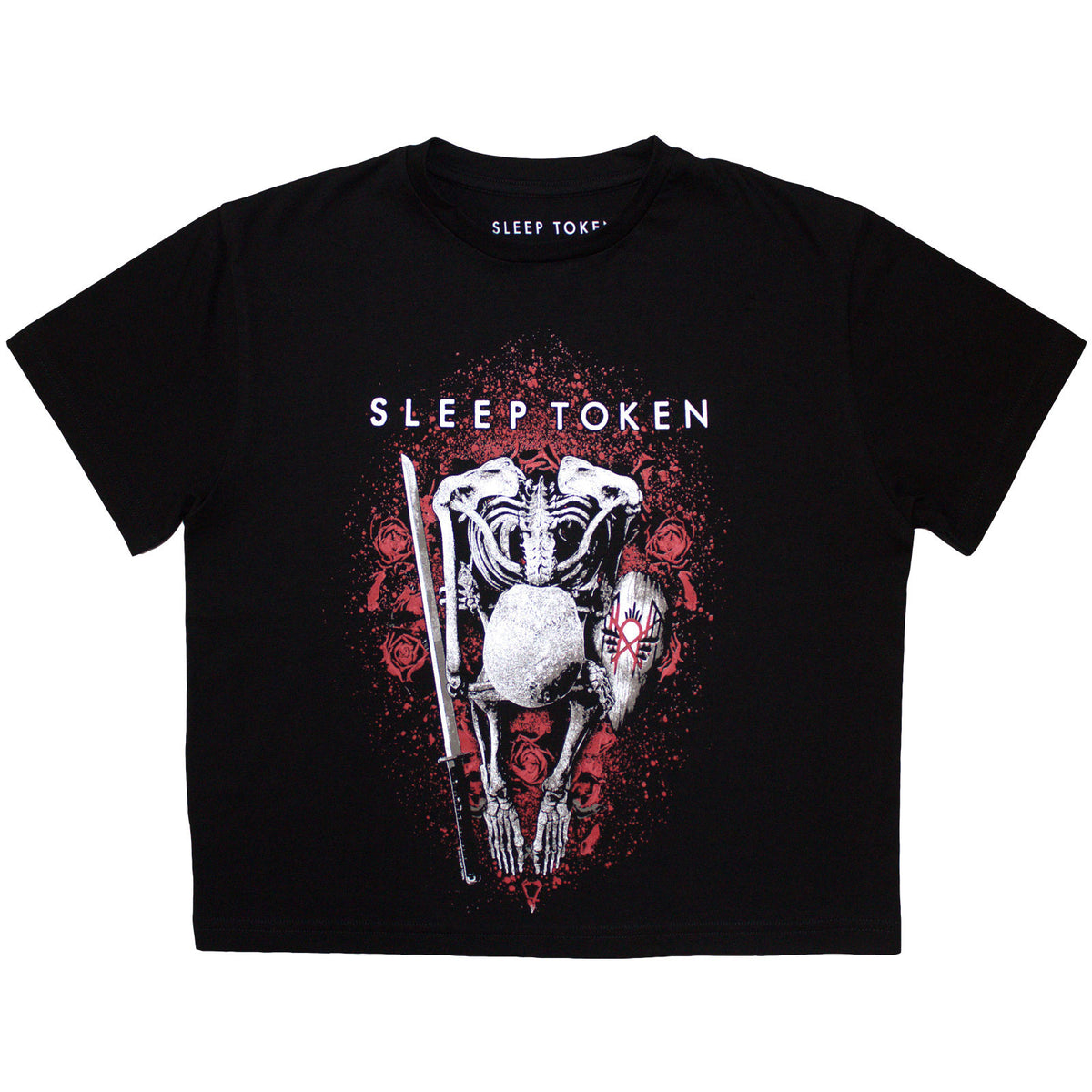 SLEEP TOKEN - THE LOVE YOU WANT - Crop Top Black