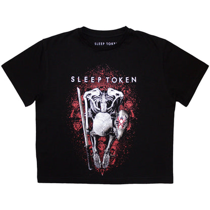 SLEEP TOKEN - THE LOVE YOU WANT - Crop Top Black