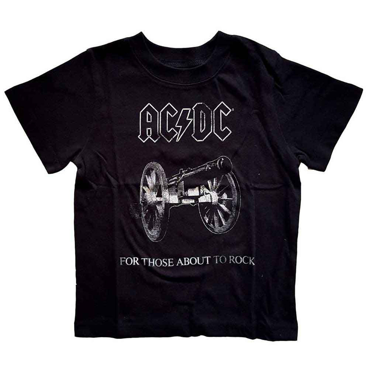 AC/DC - ABOUT TO ROCK - Toddler T-Shirt Black
