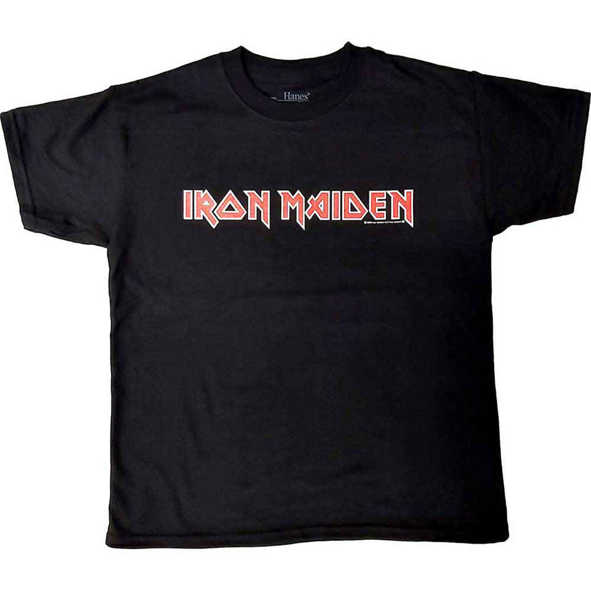 IRON MAIDEN - LOGO - Kids T-Shirt Black