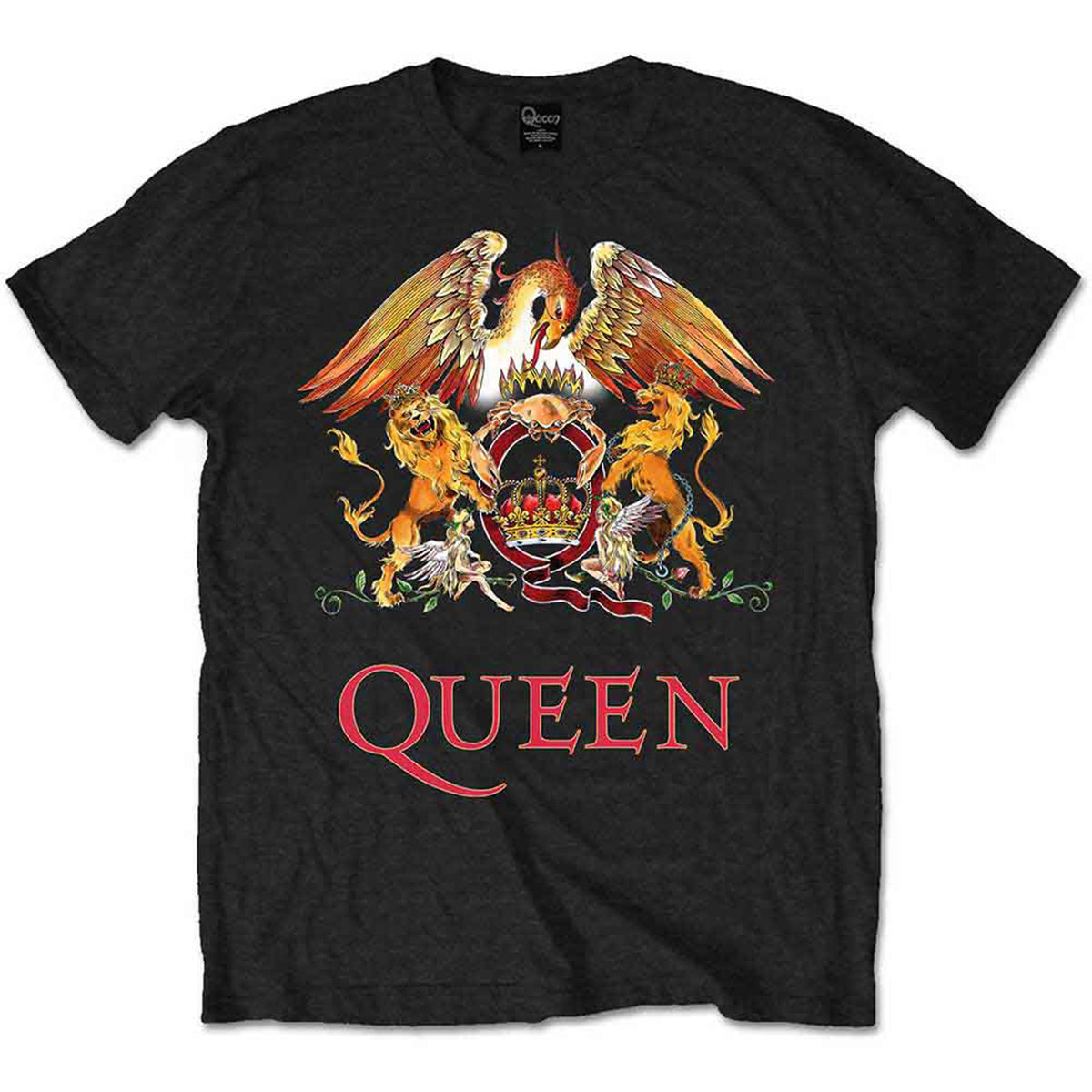 QUEEN - CLASSIC CREST - Kids T-Shirt Black