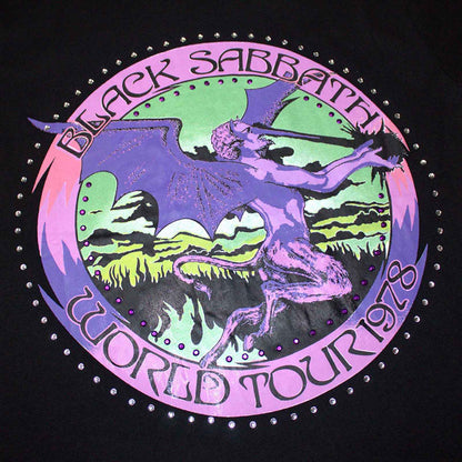 BLACK SABBATH - TOUR '78 - Kids T-Shirt Black (Embellished)