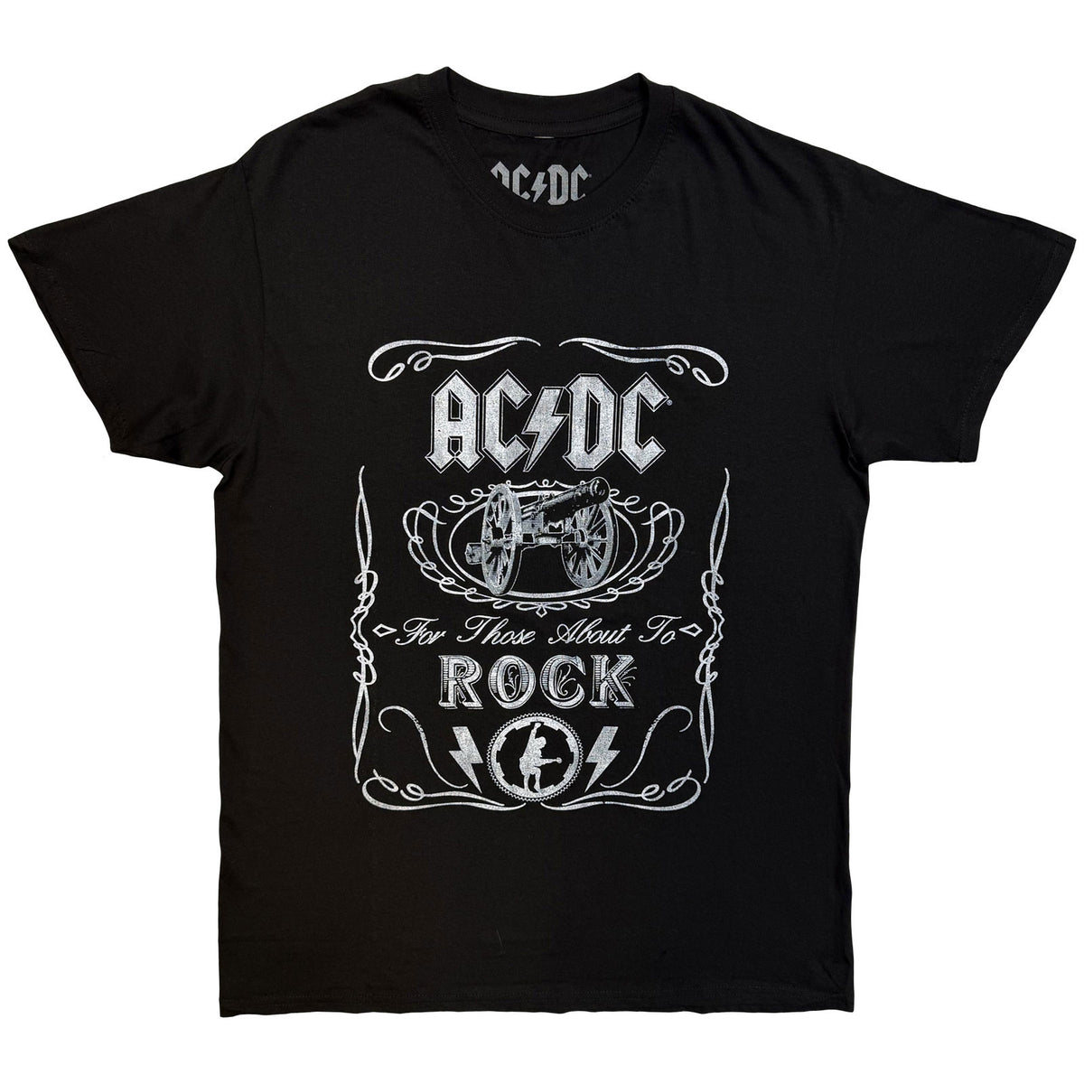 AC/DC - CANNON SWIG VINTAGE - T-Shirt Black