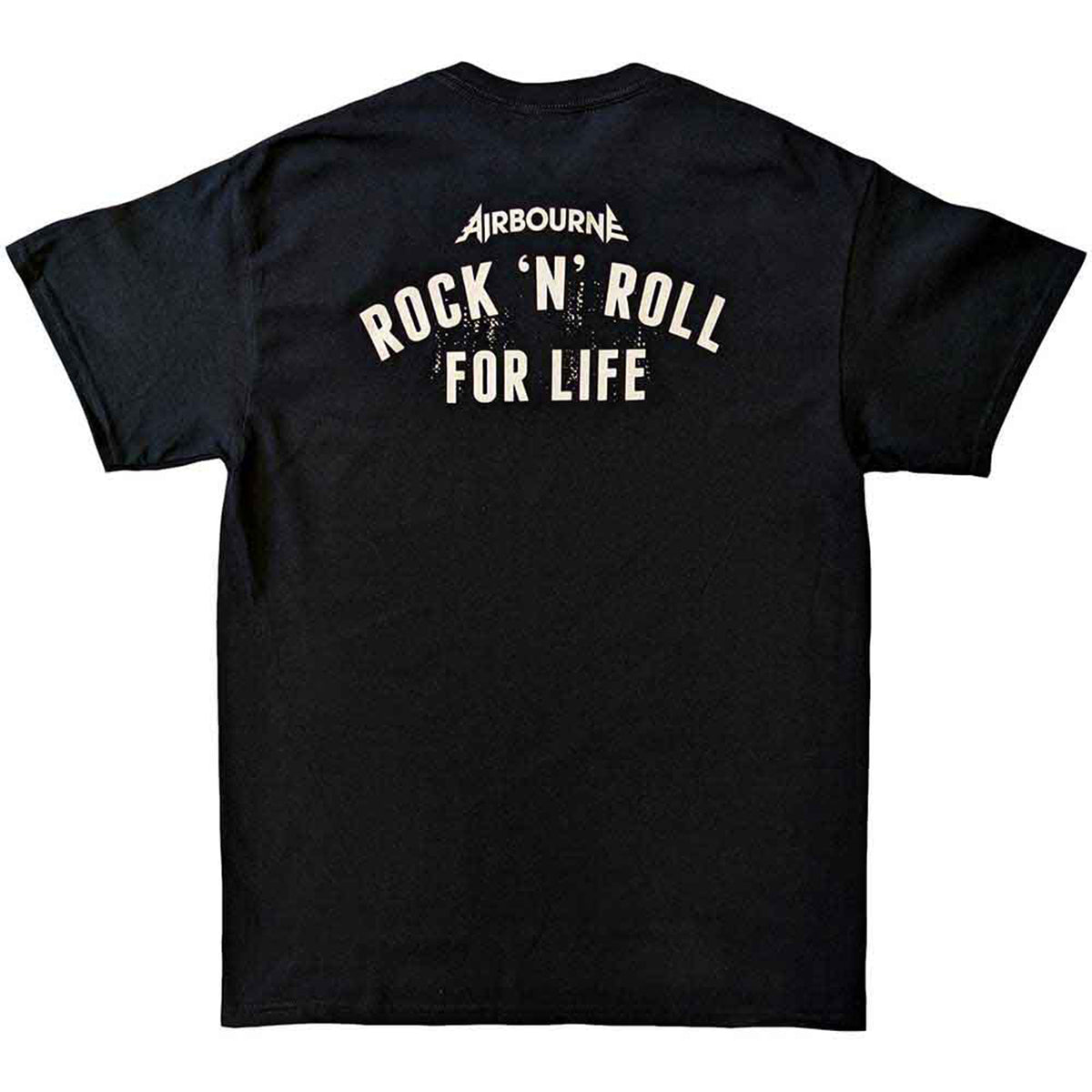 AIRBOURNE - R 'N' R BONESHAKER - T-Shirt Black (Back Print)