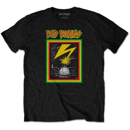 BAD BRAINS - CAPITOL STRIKE - T-Shirt Black