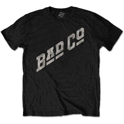 BAD COMPANY - SLANT LOGO - T-Shirt Black