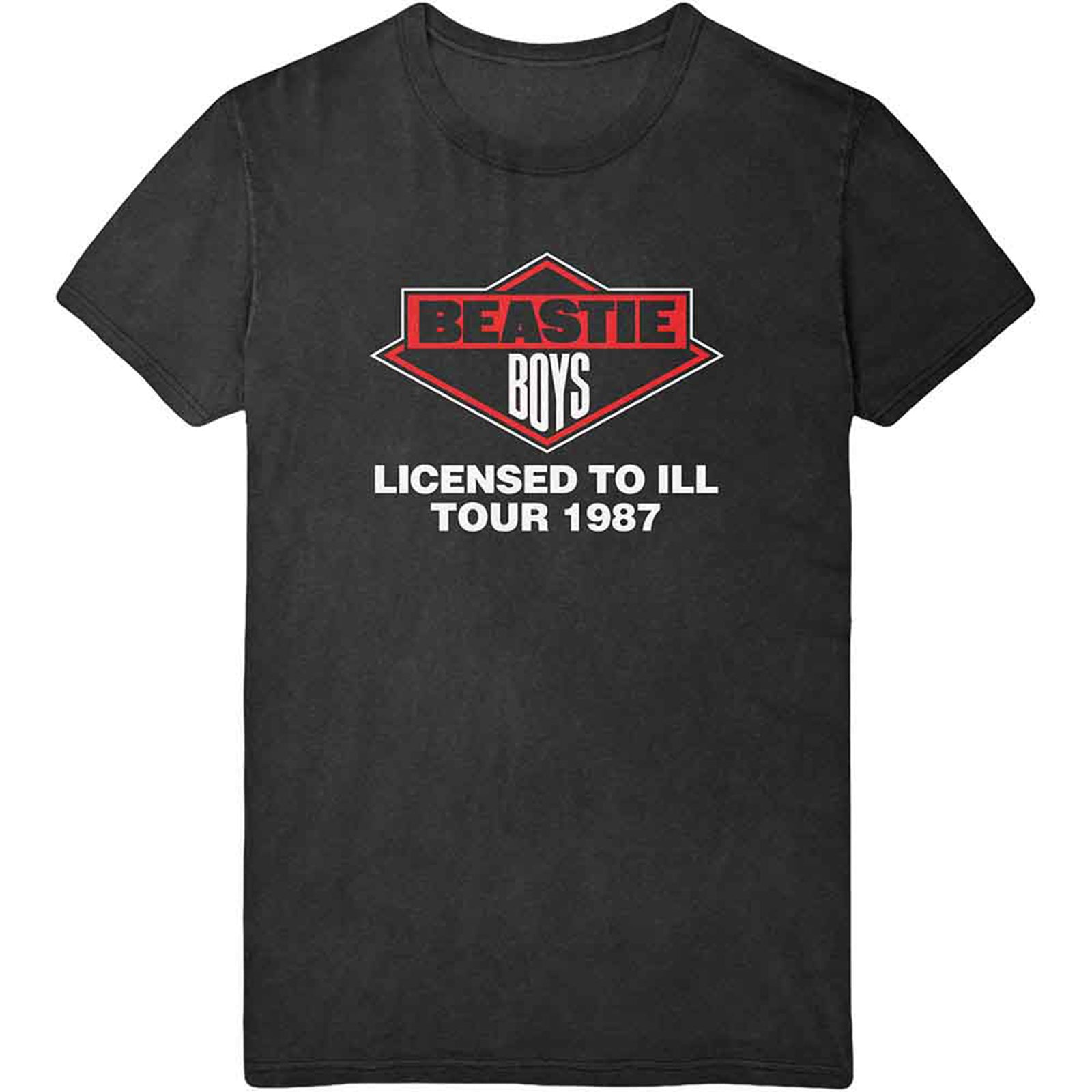 BEASTIE BOYS, THE - LICENSED TO ILL TOUR 1987 - T-Shirt Black