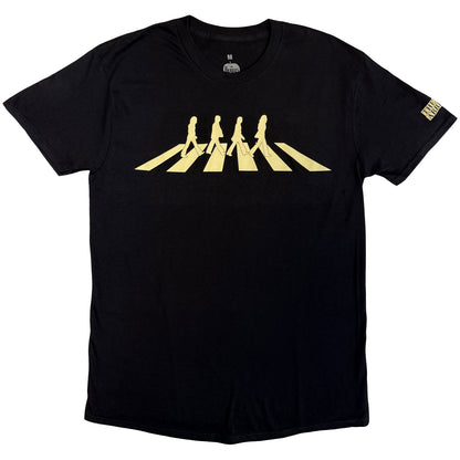 BEATLES, THE - ABBEY ROAD SILHOUETTE - T-Shirt Noir