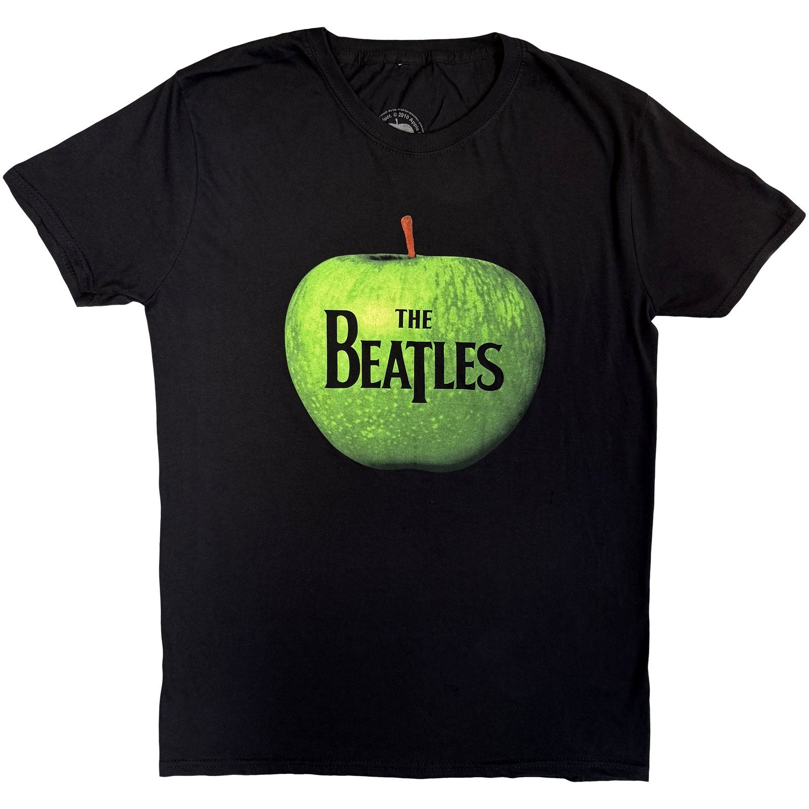 BEATLES, THE - APPLE LOGO - T-Shirt noir