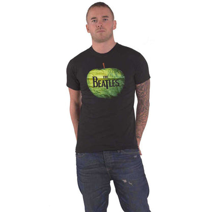 BEATLES, THE - APPLE LOGO - T-Shirt noir