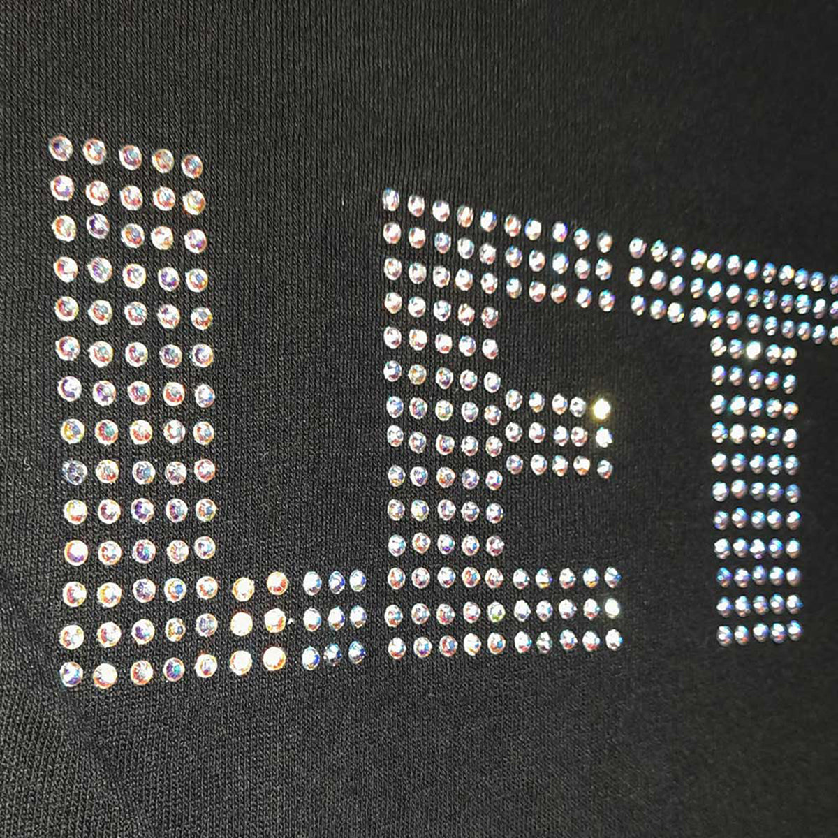 BEATLES, THE - LET IT BE CRYSTALS - T-Shirt Black (Embellished)