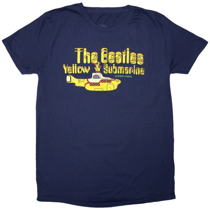 BEATLES, THE - NOTHING IS REAL - T-Shirt Blue