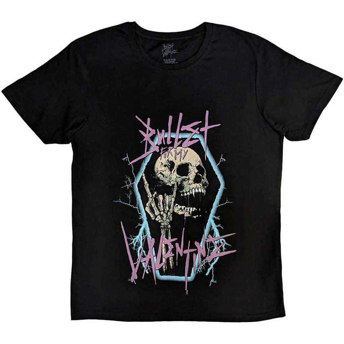 BULLET FOR MY VALENTINE - THRASH SKULL - T-Shirt Black