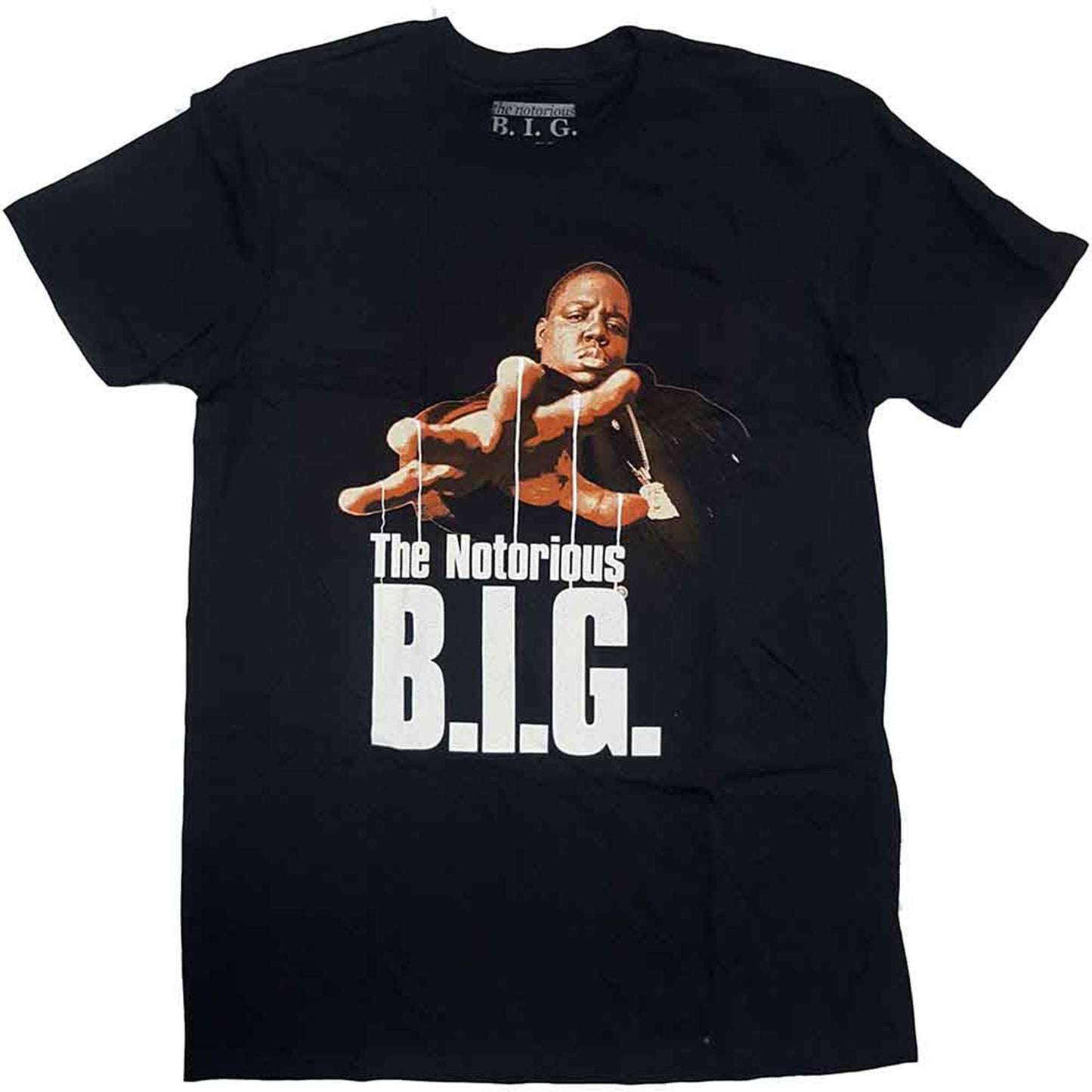 BIGGIE SMALLS - REACHSTRINGS - T-Shirt Black