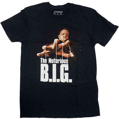 BIGGIE SMALLS - REACHSTRINGS - T-Shirt Black