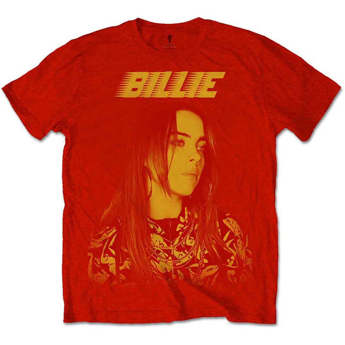 BILLIE EILISH - RACER LOGO JUMBO - T-Shirt Red