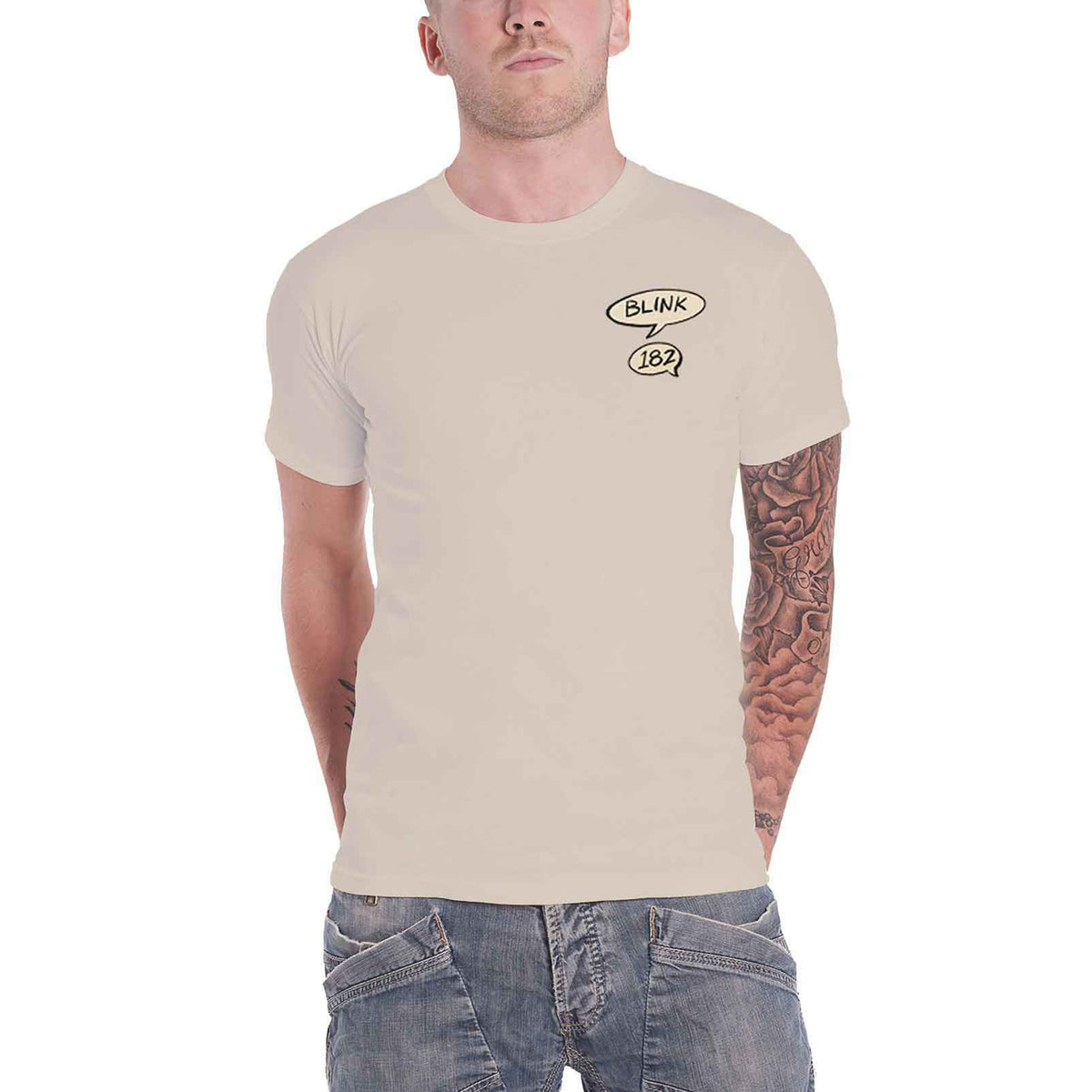 BLINK-182 - ROGER RABBIT - T-Shirt Neutral (Back Print)