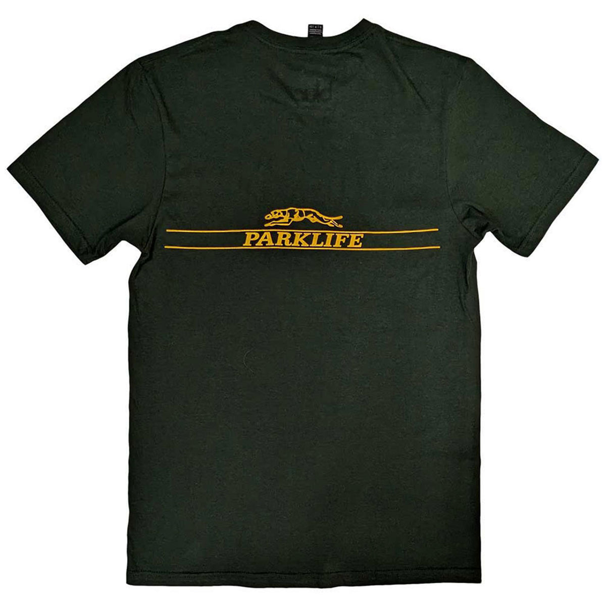 BLUR - PARKLIFE ALBUM - T-Shirt Green (Back Print)