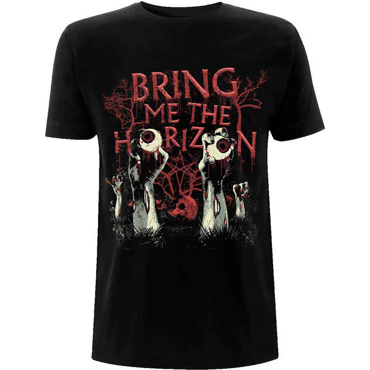 BRING ME THE HORIZON - GRAVEYARD EYES - T-Shirt Black