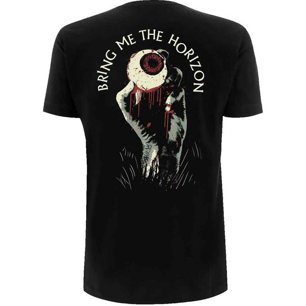 BRING ME THE HORIZON - ZOMBIE EYE - T-Shirt Black (Back Print)