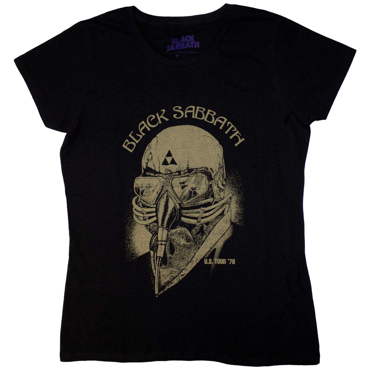 BLACK SABBATH - US TOUR 1978 AVENGERS - T-Shirt Black
