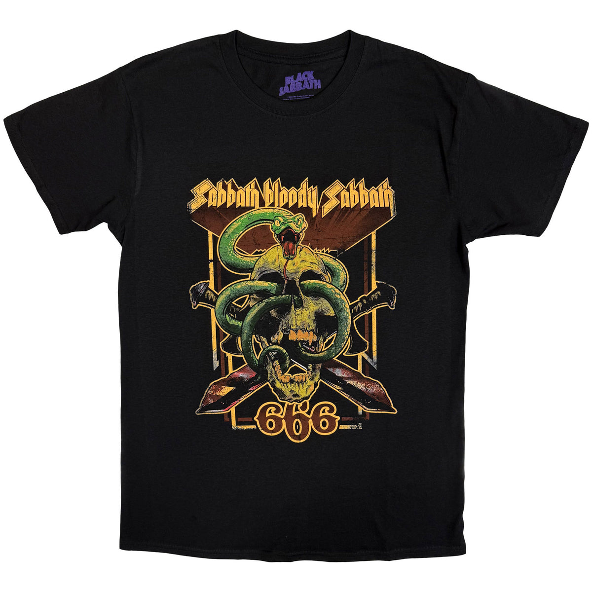 BLACK SABBATH - BLOODY SABBATH 666 - T-Shirt Black